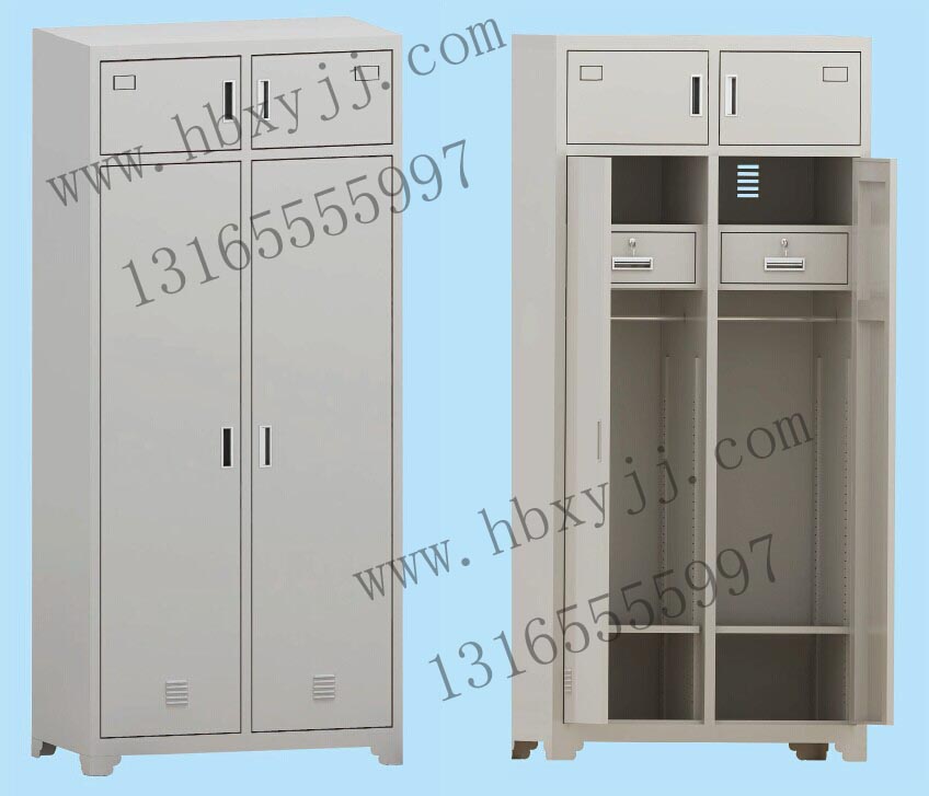 士兵兩門物品柜(鋼塑制式營具)